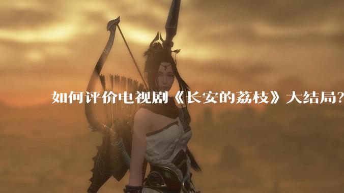 如何评价电视剧《长安的荔枝》大结局？